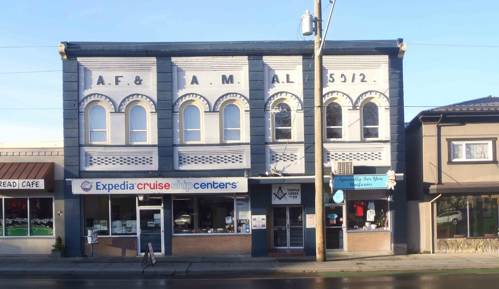 Duncan Masonic Temple, 163 Canada Avenue, Duncan, B.C.