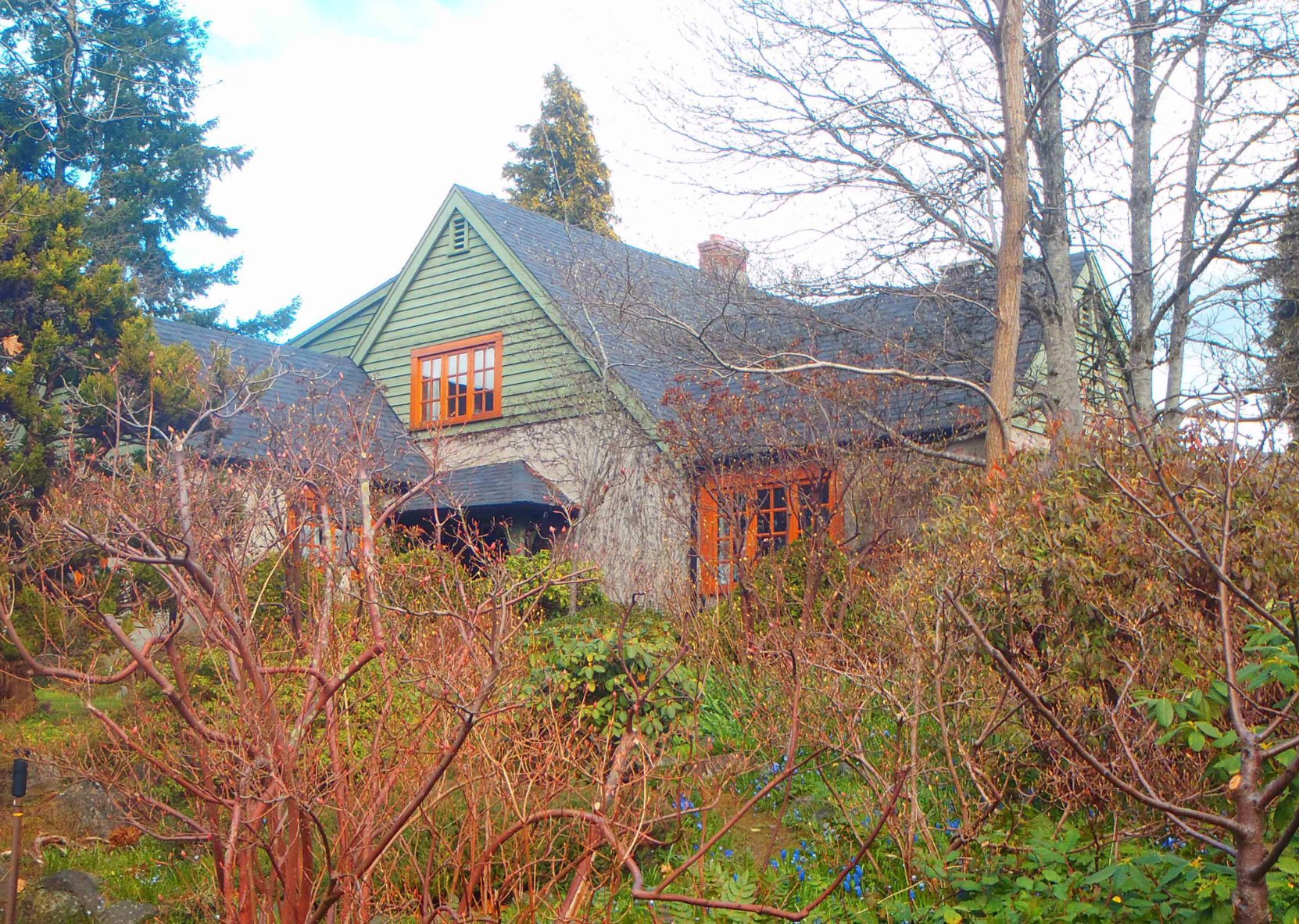 Claude Green house, Grieve Road, North Cowichan, B.C.
