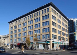 The Sayward Building, Douglas Street at View Street, Victoria, B,C. Designed by George C. Mesher