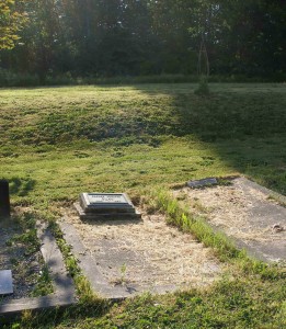 George Glay grave, St. Peter's Quamichan Anglican cemetery