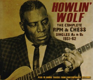 CD cover, Howlin' Wolf - The Complete RPM & Chess Singles As & Bs 1951-62, Chess Records
