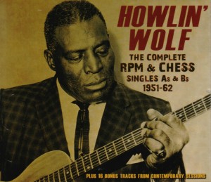 CD cover, Howlin' Wolf - The Complete RPM & Chess Singles As & Bs 1951-62, Chess Records