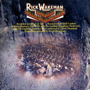 CD cover, Rick Wakeman, Journey To The Centre of the Earth - A&M Records