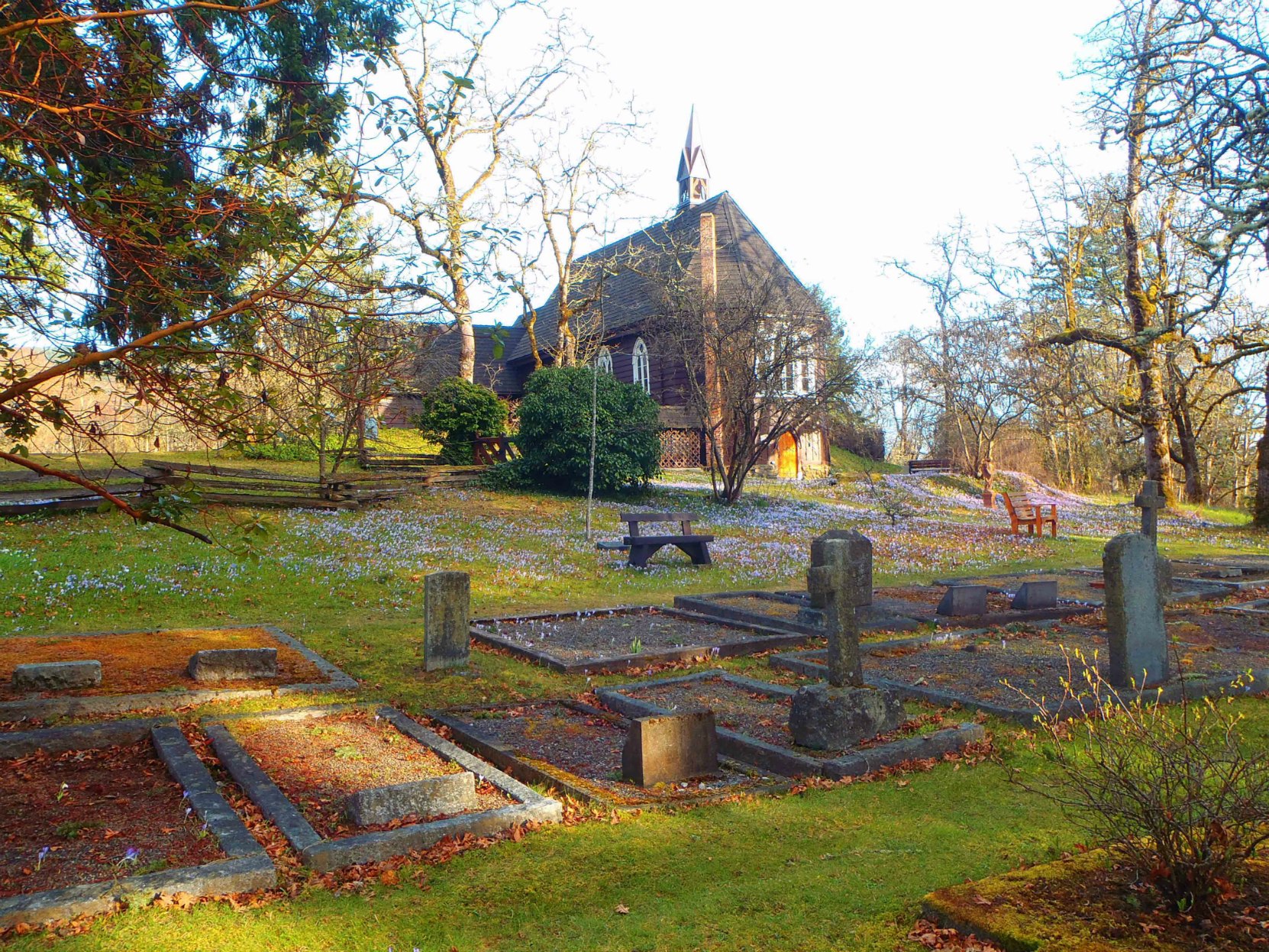St. Peter's Quamichan Anglican Church and Cemetery