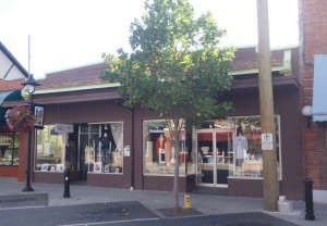 151-155 Craig Street, built in 1929 by architect Douglas James for Hugh George Savage's Cowichan Leader newspaper