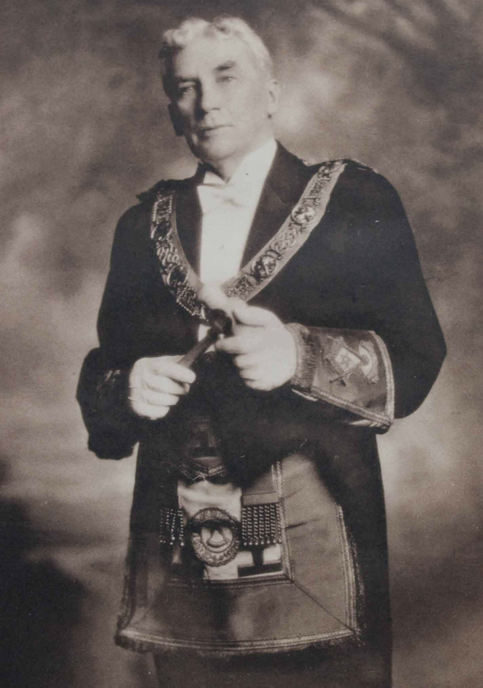 Donald Edward Kerr as Grand Master of B.C. & Yukon