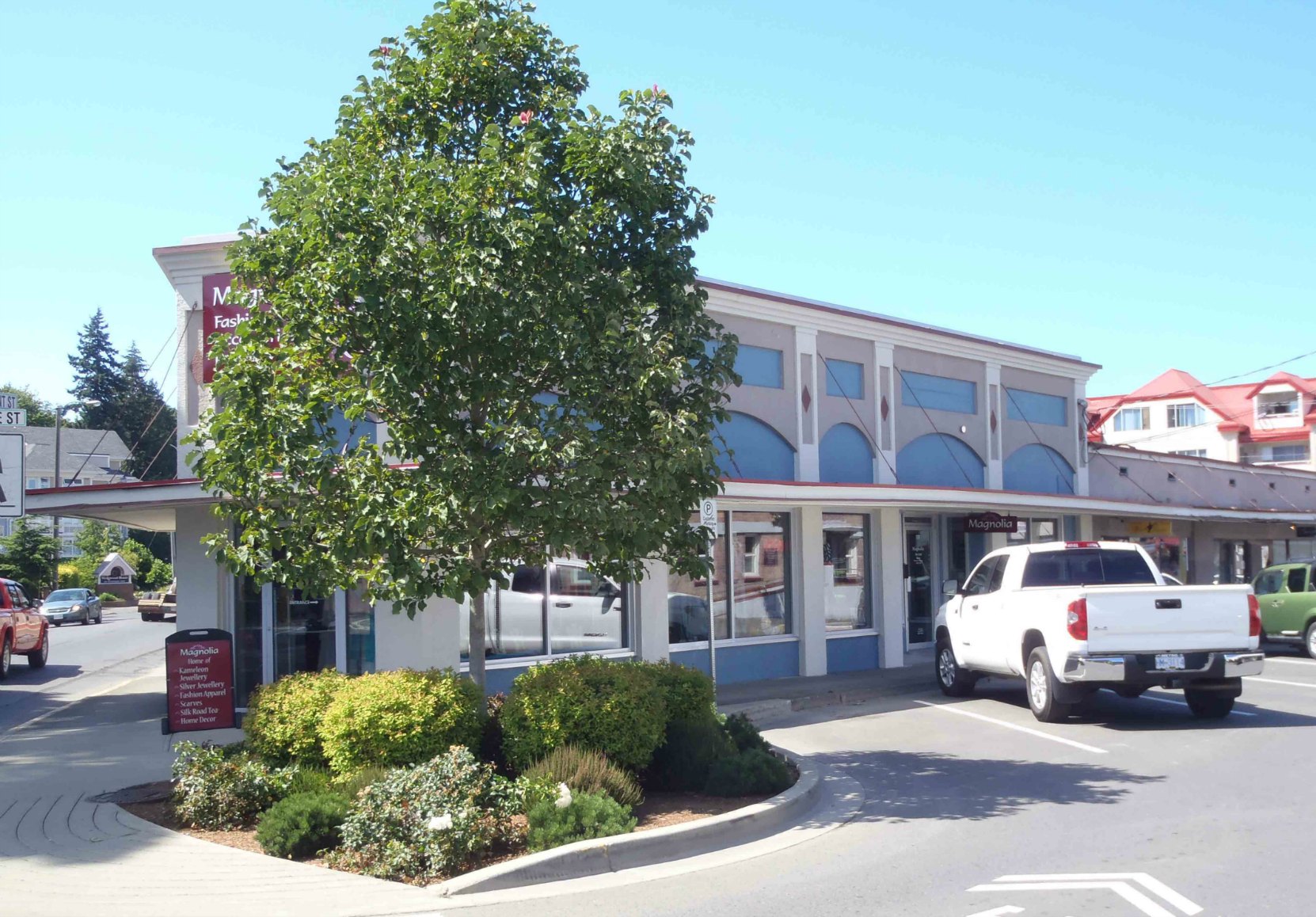 231 Government Street, Duncan, B.C. Built by architect Douglas James in 1929 for Thomas Pitt's automobile business