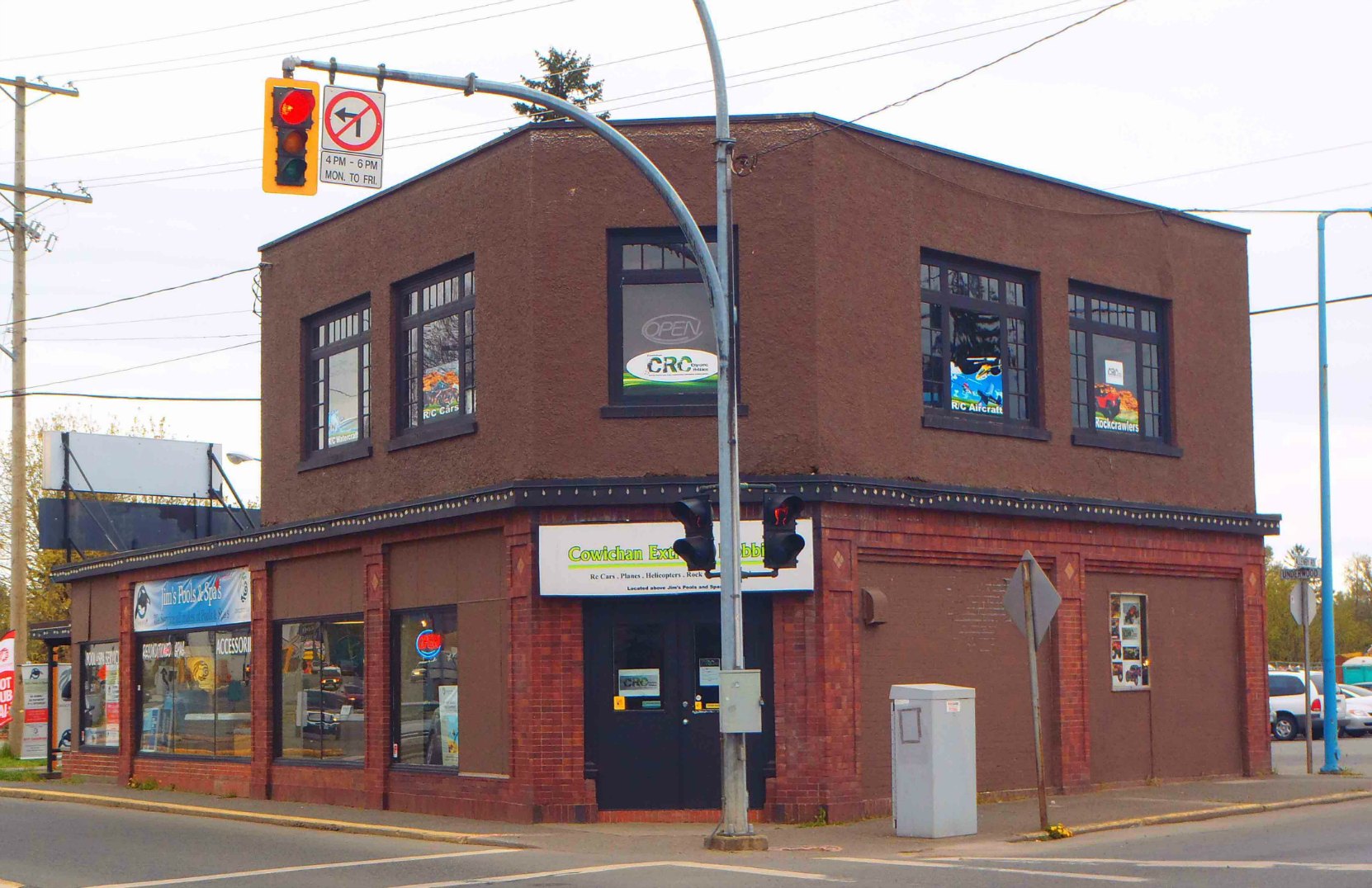 70 Government Street, Duncan, B.C. Built in 1922 by architect Douglas James and contractor Edward Lee for Temple Lodge member Charles B. Mains, who ran a butcher shop there until 1951.