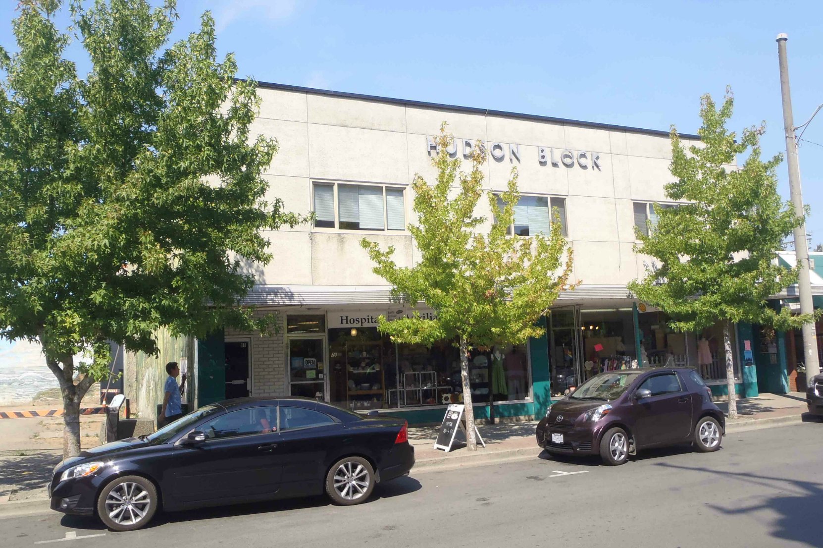 The Hudson Block, Station Street, Duncan, B.C. Named for temple Lodge, No.33 member Walter Maxwell Hudson