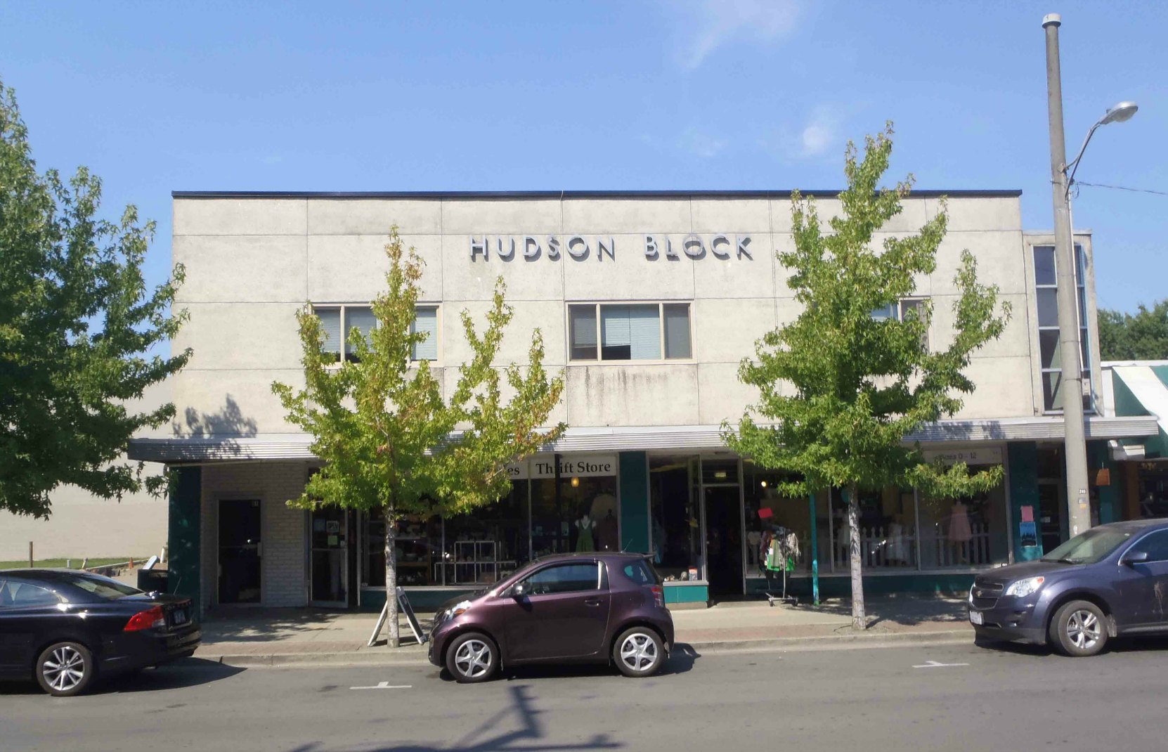 The Hudson Block, Station Street, Duncan, B.C. Named for temple Lodge, No.33 member Walter Maxwell Hudson