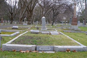 Alexander Maxwell Muir grave, Ross Bay Cemetery, Victoria, B.C.