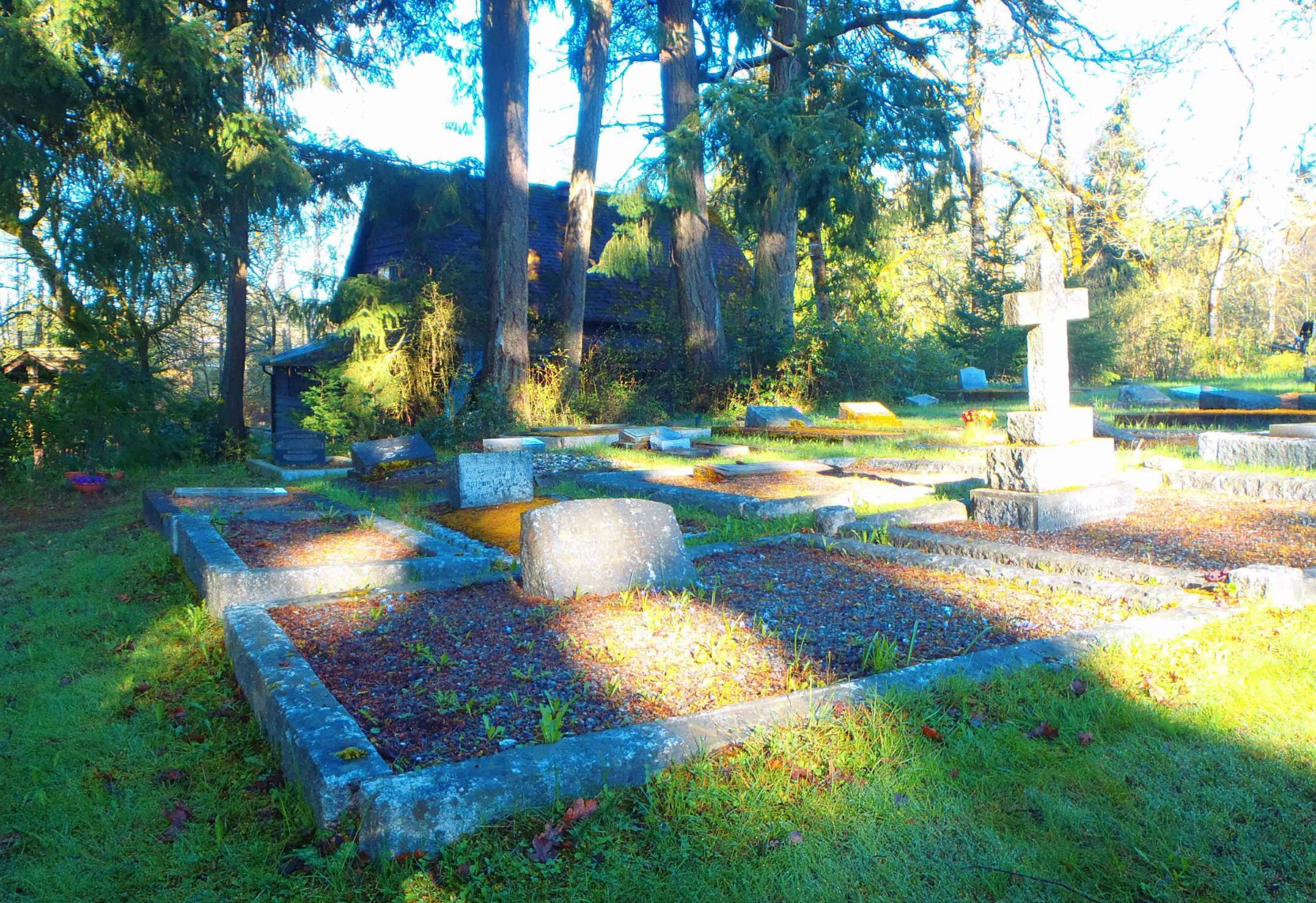 James St. Leger Maitland-Dougall grave, St. Peter's Anglican cemetery, North Cowichan