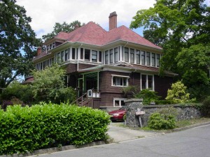 Simon Leiser's house at 1005 St. Charles Street, Victoria, B.C.