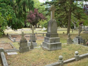 Edgar Crow Baker family burial plot. Ross Bay Cemetery, Victoria, B.C.