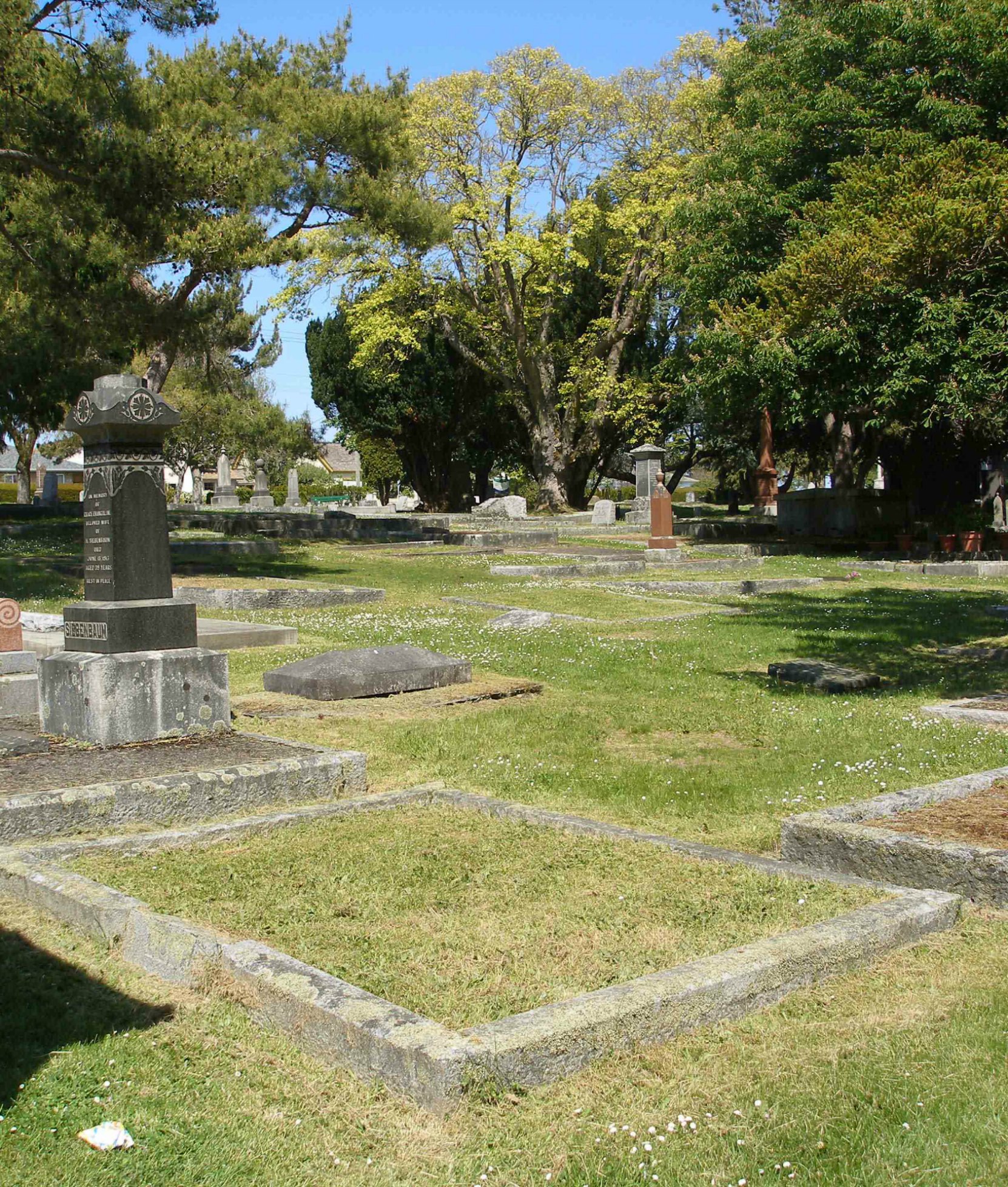 Simeon Duck grave, Ross Bay Cemetery, Victoria, B.C.