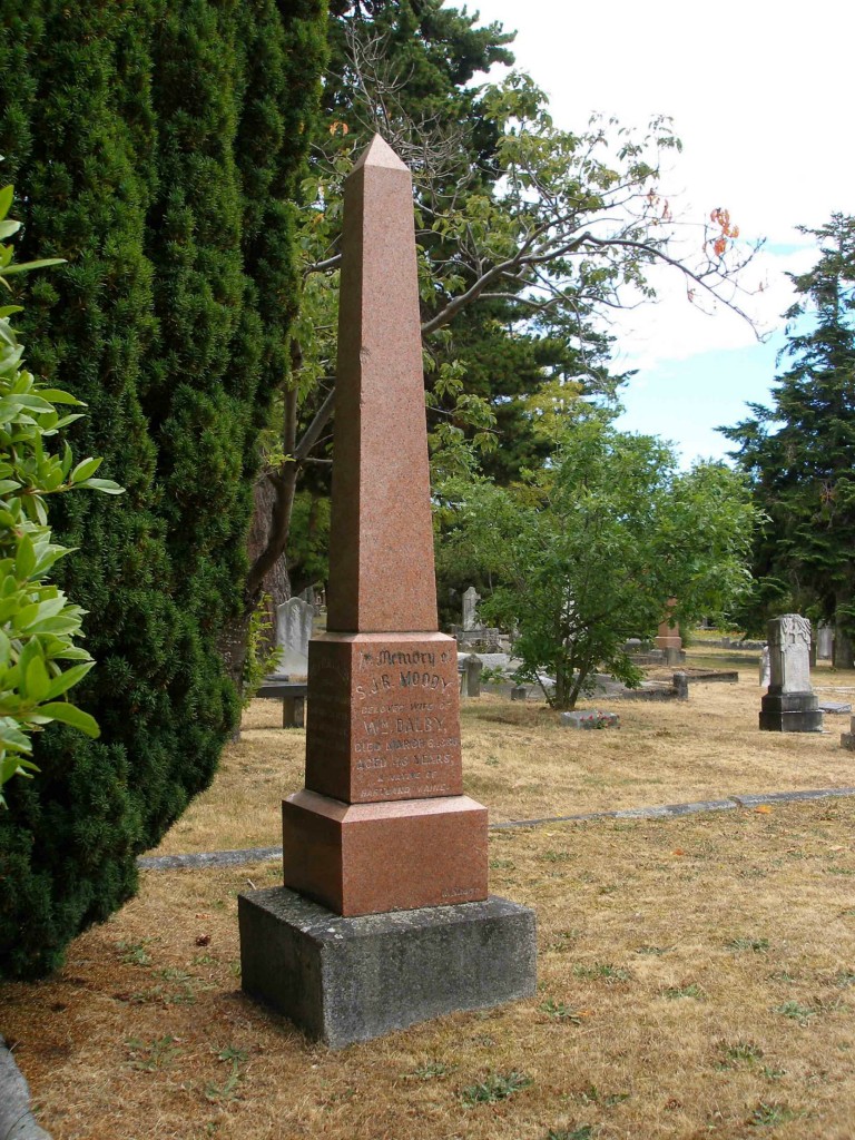 William Dalby grave, Ross Bay Cemetery, Victoria, B.C.