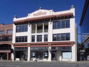 The Hook Sin Tong Charity, 658-666 Herald Street, Victoria, B.C. Designed and built for the Hook Son Tong by architect C. Elwood Watkins.