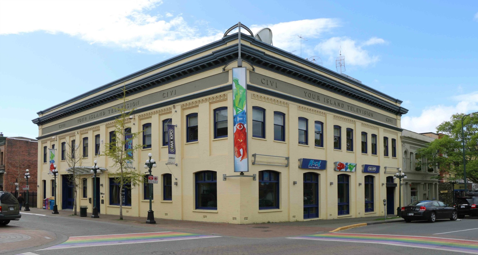 1420 Broad Street, built in 1907 by architect Francis Rattenbury for the Brackman-Ker Milling Company, owned by david Russell Ker, a member of Victoria-Columbia Lodge No. 1