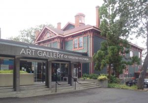 Gyppeswyck, originally the home of Alexander Alfred Green, built by contractor George Mesher. Now part of the Art gallery of Greater Victoria. (photo by Temple Lodge No. 33 Historian)