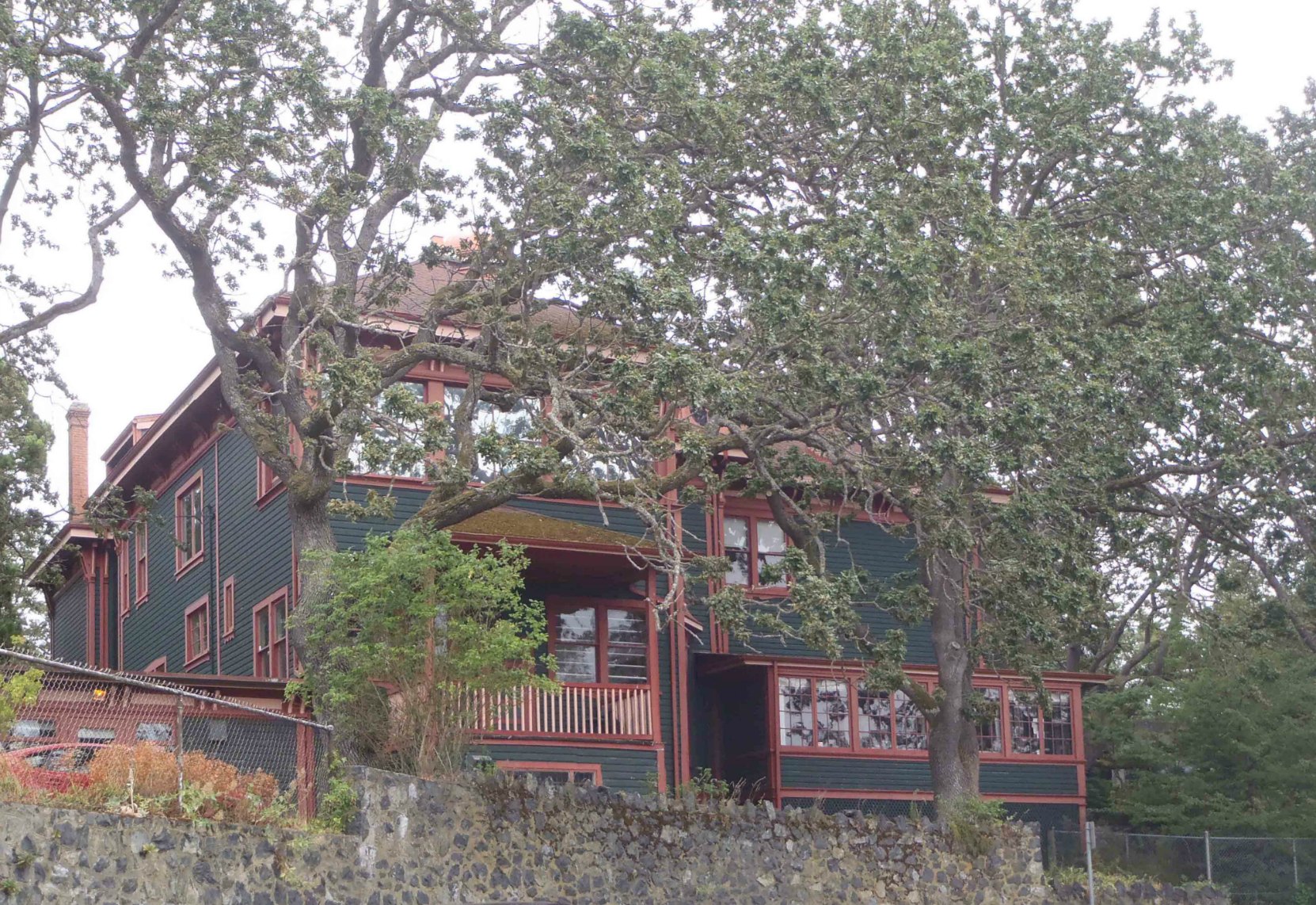 Gyppeswyck, originally the home of Alexander Alfred Green, built by contractor George Mesher. Now part of the Art gallery of Greater Victoria. (photo by Temple Lodge No. 33 Historian)