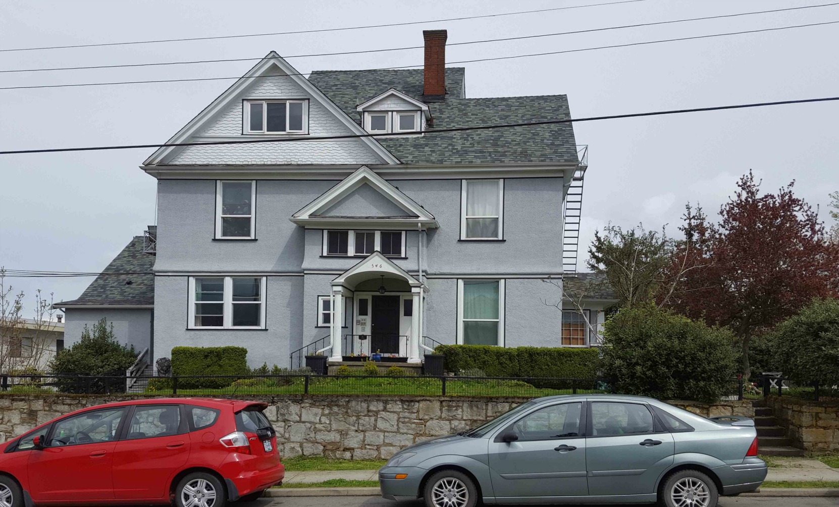 Harrison House, 546 Prideaux Street, Nanaimo. Built in 1892 for Judge Eli Harrison. (photo by Temple Lodge Historian)