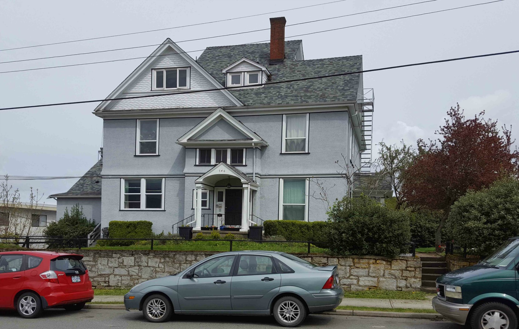 Harrison House, 546 Prideaux Street, Nanaimo. Built in 1892 for Judge Eli Harrison. (photo by Temple Lodge Historian)