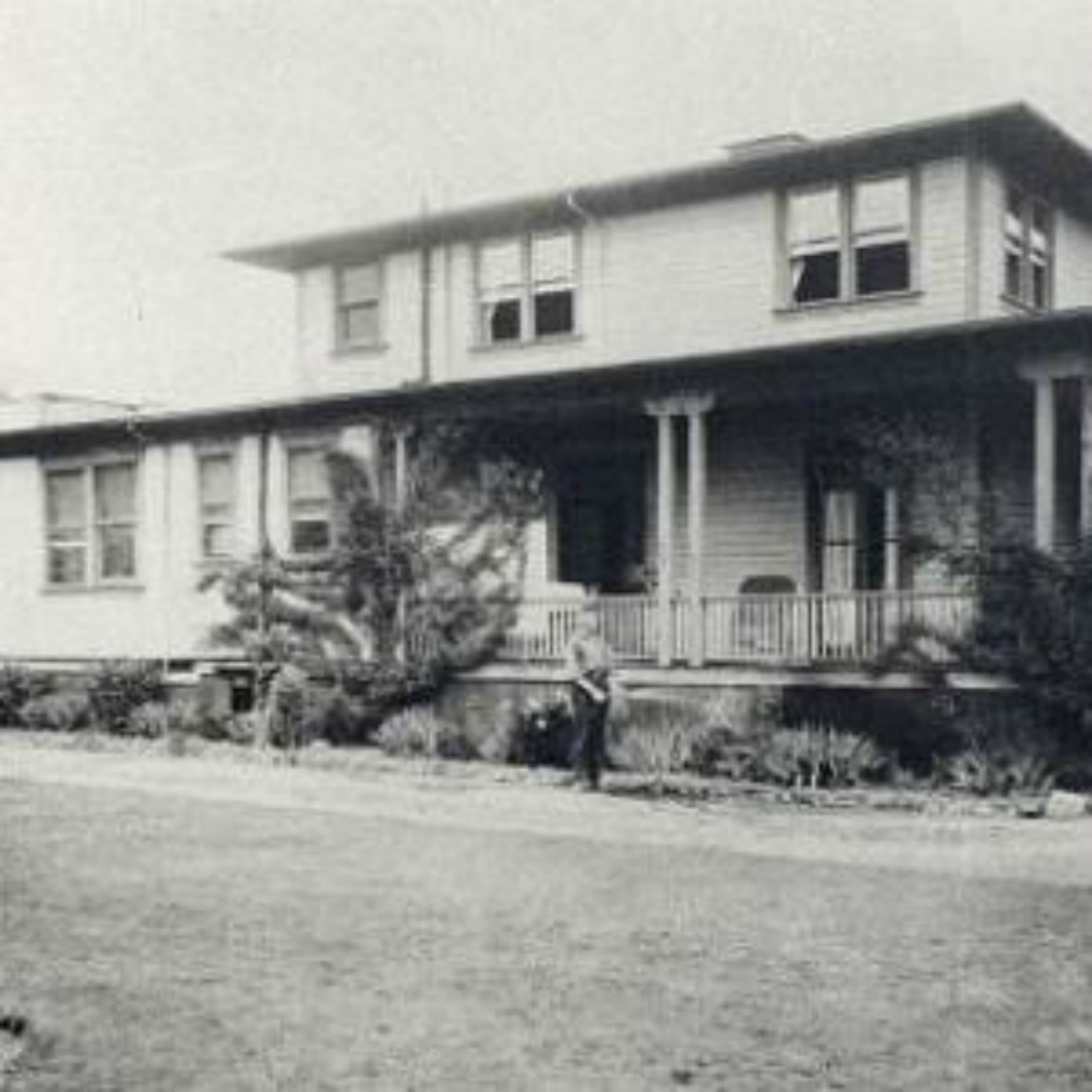 King's Daughters' Hospital, Duncan, B.C., circa 1930. This building has since been demolished and replaced by the Cairnsmore long term care facility.