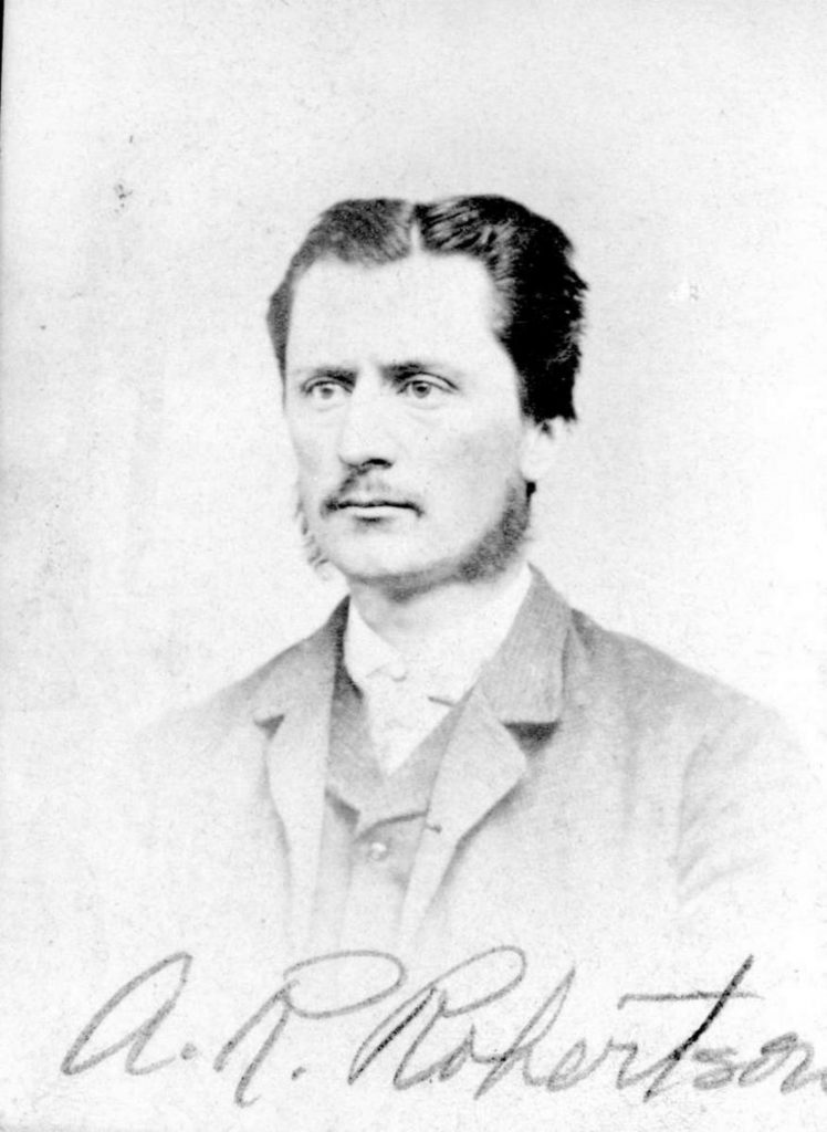 Alexander Rocke Robertson, circa 1870. (Photo: BC Provincial Archives)