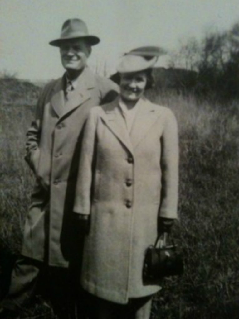 Charles Kennedy Van Norman and his wife, circa 1940 (photo courtesy of J. Wright. Private collection, used with permission)