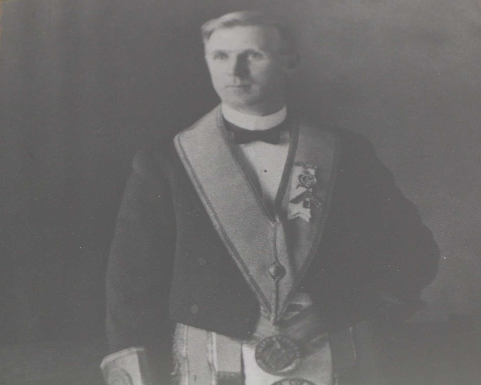 Andrew Hans Peterson, circa 1905 (photo: Temple Lodge No. 33)