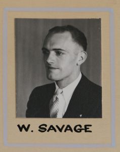 Warren Savage in 1939 (photo courtesy of Duncan Volunteer Fire Department)