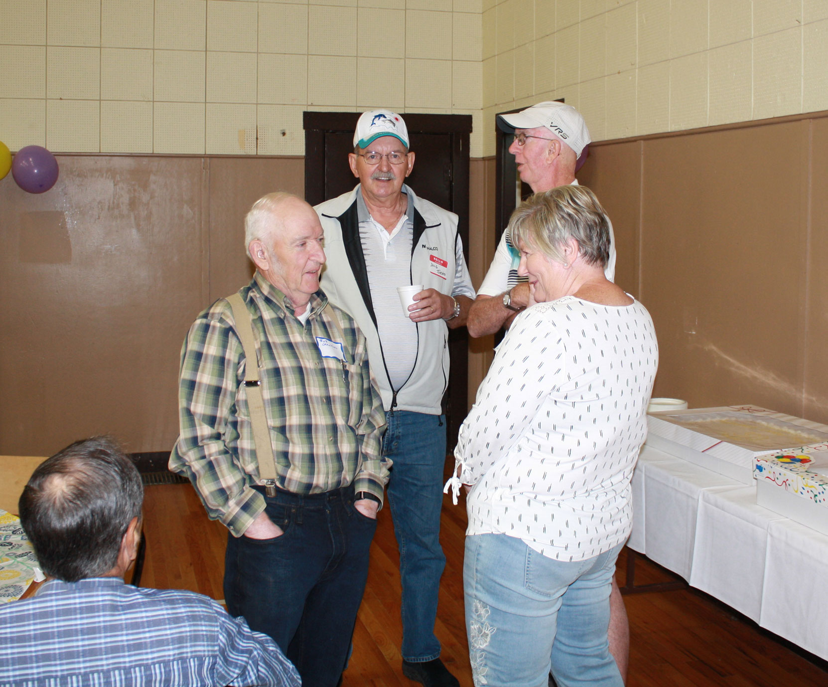 Bob Crawford at the Hillcrest Lumber Co. Employees Reunion in May 2018. (photo courtesy of Cecil Ashley)