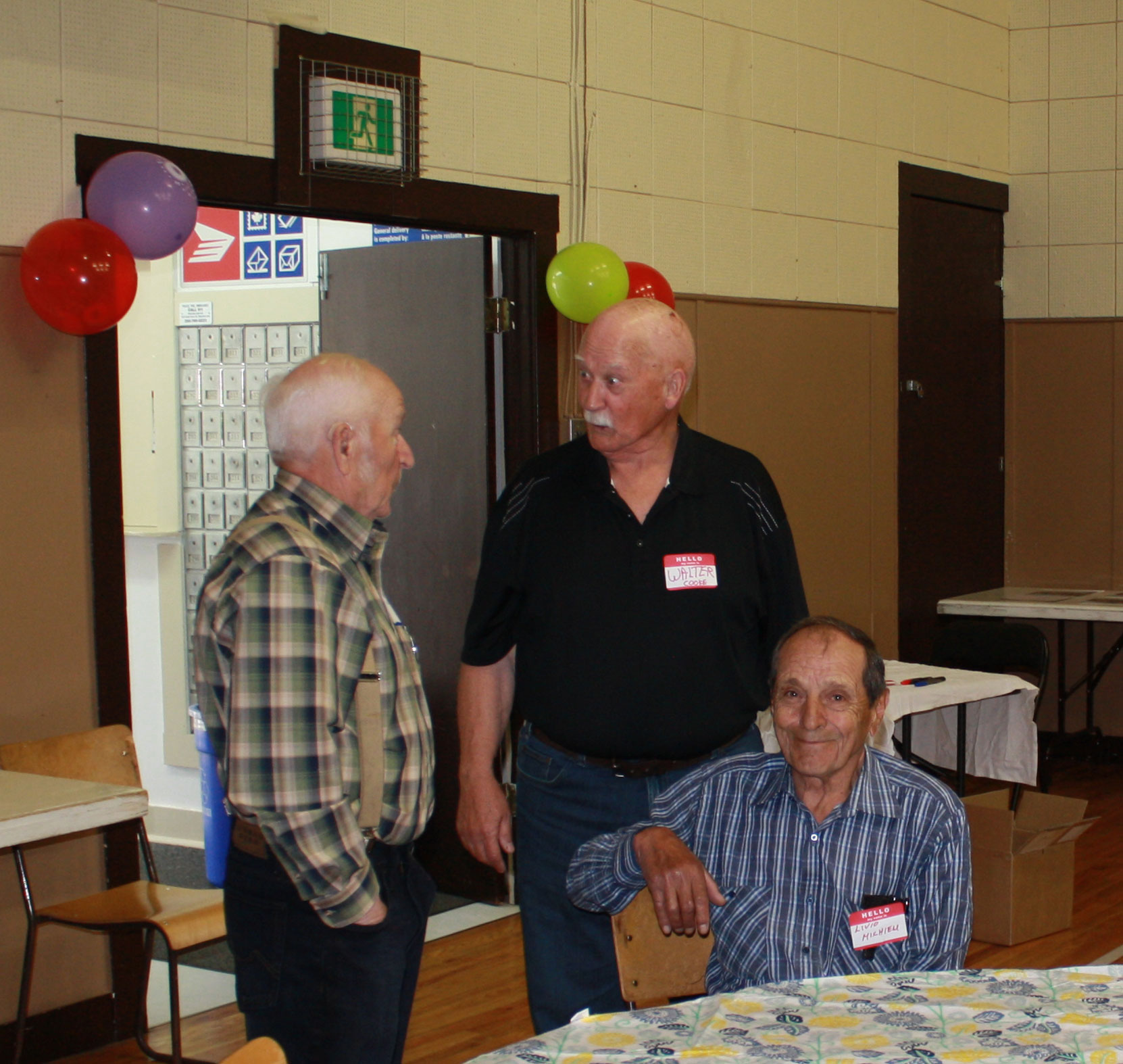 Bob Crawford at the Hillcrest Lumber Co. Employees Reunion in May 2018. (photo courtesy of Cecil Ashley)