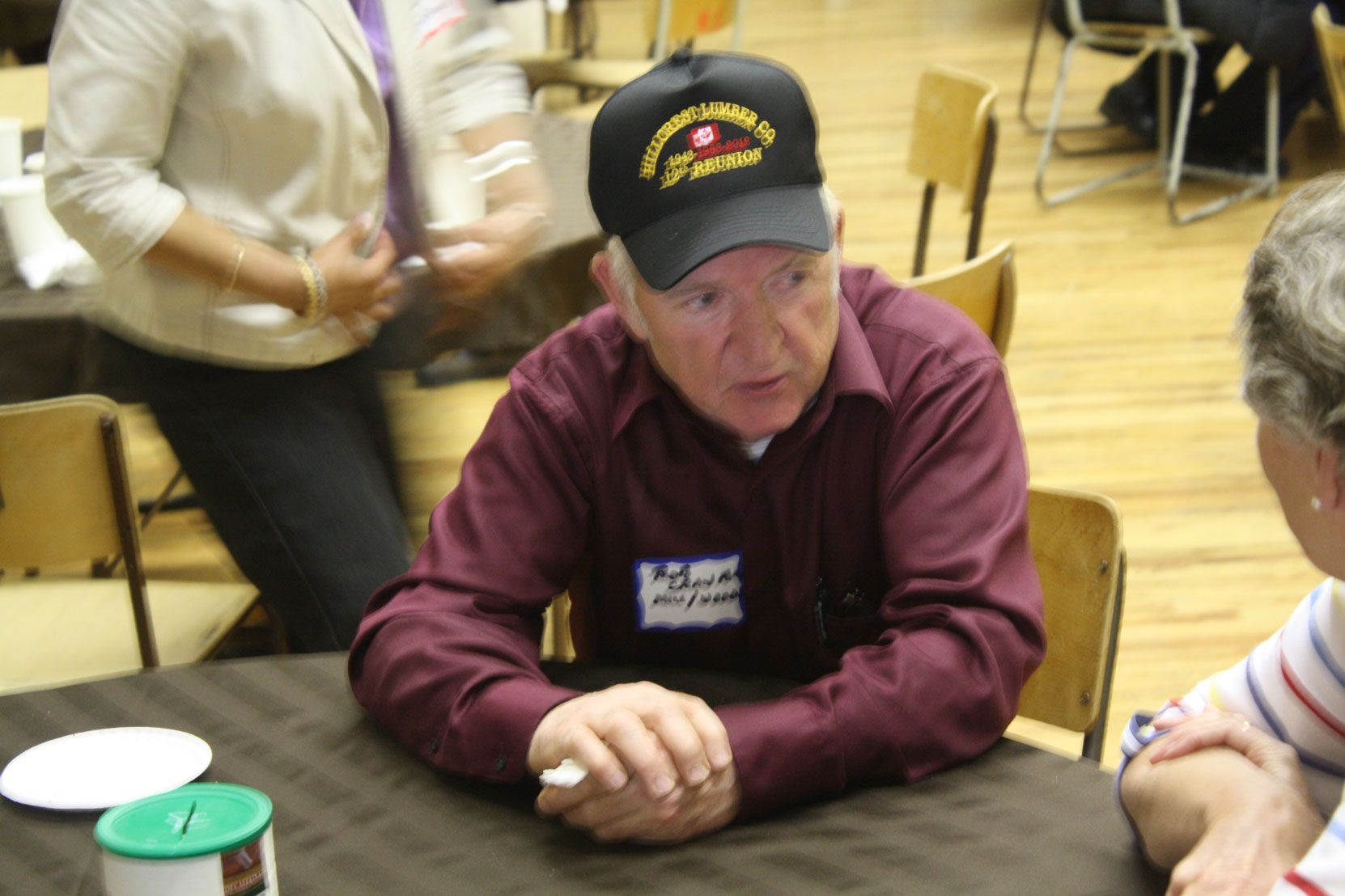 Bob Crawford at the Hillcrest Lumber Company Employees Reunion, 2012. (photo: Cecil Ashley)