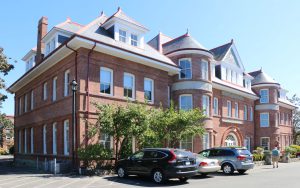 The Cridge Center, originally the B.C. Protestant Orphans Home, built in 1893 by architect Thomas Hooper (photo by Temple Lodge No. 33 Historian)