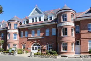 The Cridge Center, originally the B.C. Protestant Orphans Home, built in 1893 by architect Thomas Hooper (photo by Temple Lodge No. 33 Historian)