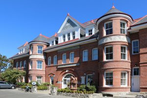 The Cridge Center, originally the B.C. Protestant Orphans Home, built in 1893 by architect Thomas Hooper (photo by Temple Lodge No. 33 Historian)