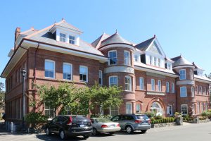 The Cridge Center, originally the B.C. Protestant Orphans Home, built in 1893 by architect Thomas Hooper (photo by Temple Lodge No. 33 Historian)