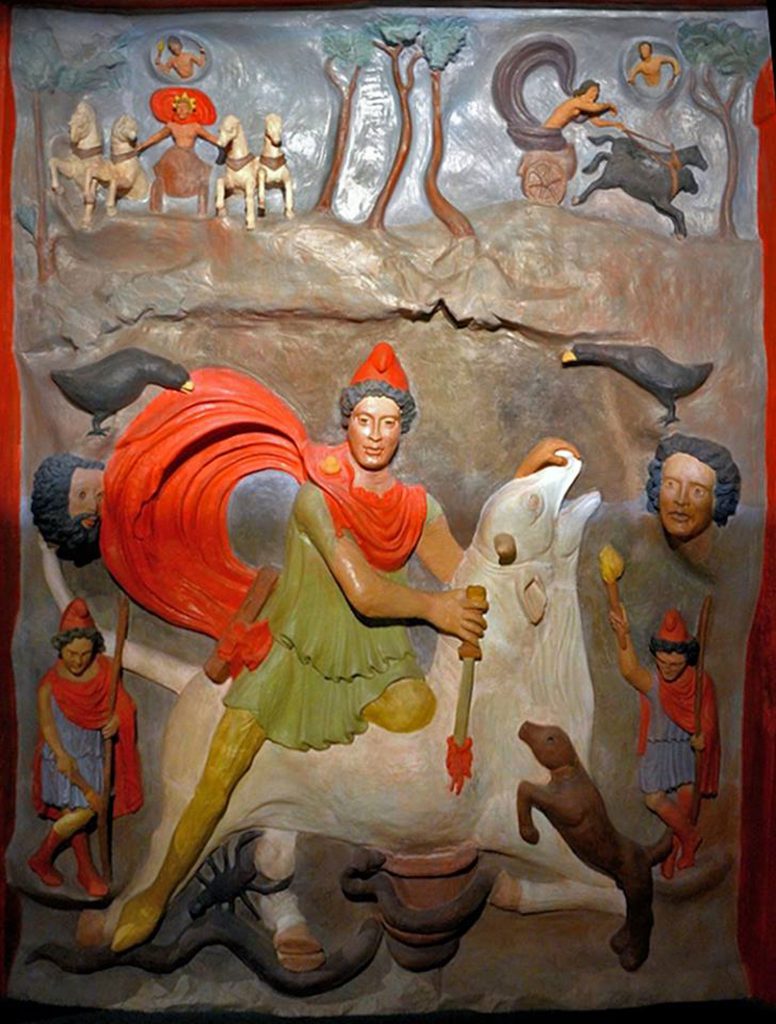 Mithras (courtesy of the Grand Lodge of Antient Free and Accepted Masons of Scotland)