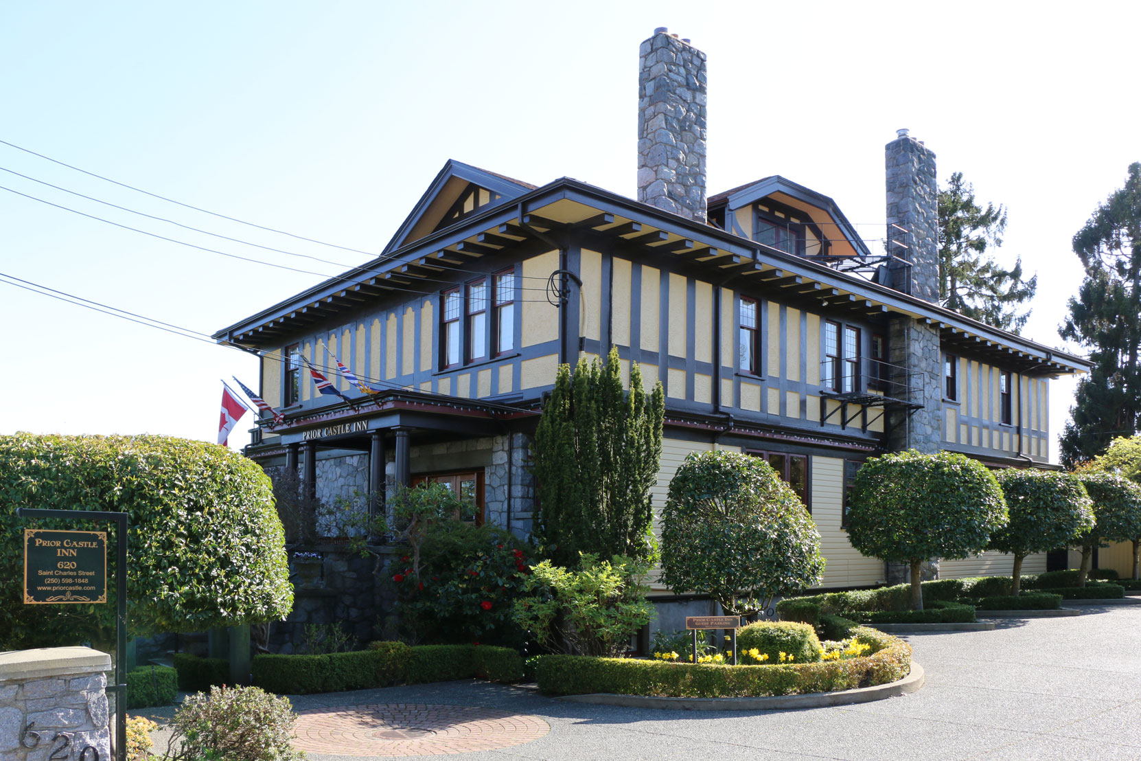 620 St. Charles Street, Victoria. Built in 1911 by architect William Ridgway Wilson for Col. Edward Gawlor Prior (photo by Temple Lodge No. 33 Historian)