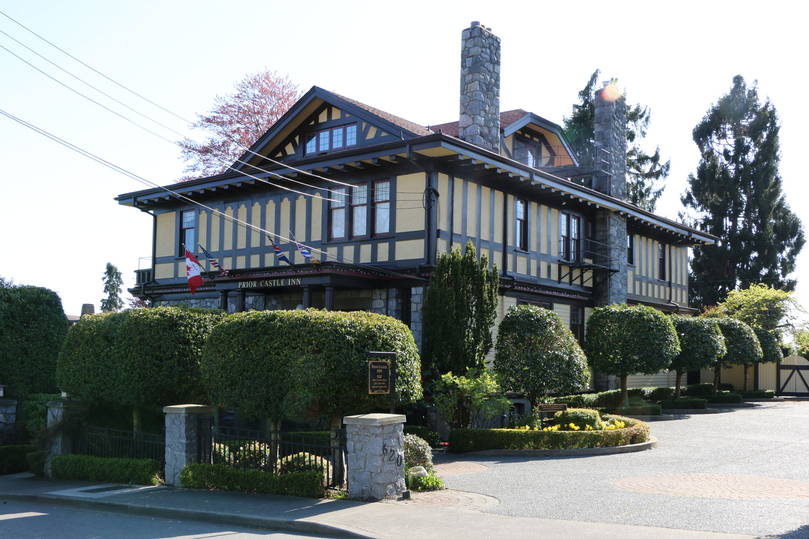 620 St. Charles Street, Victoria. Built in 1911 by architect William Ridgway Wilson for Col. Edward Gawlor Prior (photo by Temple Lodge No. 33 Historian)