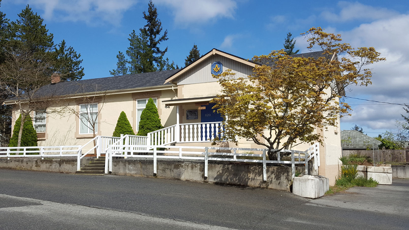 Morpeth Masonic Hall, 620 Morpeth Avenue, Nanaimo, BC (photo: Temple Lodge No. 33 Historian)