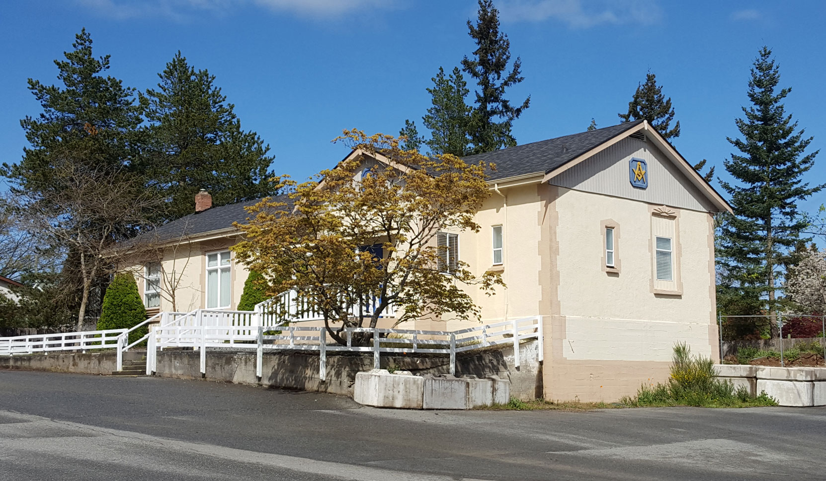 Morpeth Masonic Hall, 620 Morpeth Avenue, Nanaimo, BC (photo: Temple Lodge No. 33 Historian)