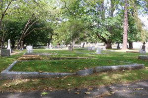 Thomas Cusack grave, Ross Bay Cemetery, Victoria, BC (photo: Temple Lodge No. 33 Historian)