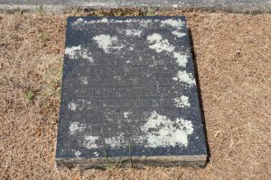 William Mable grave inscription, Ross Bay Cemetery, Victoria, BC (photo: Temple Lodge No. 33 Historian)