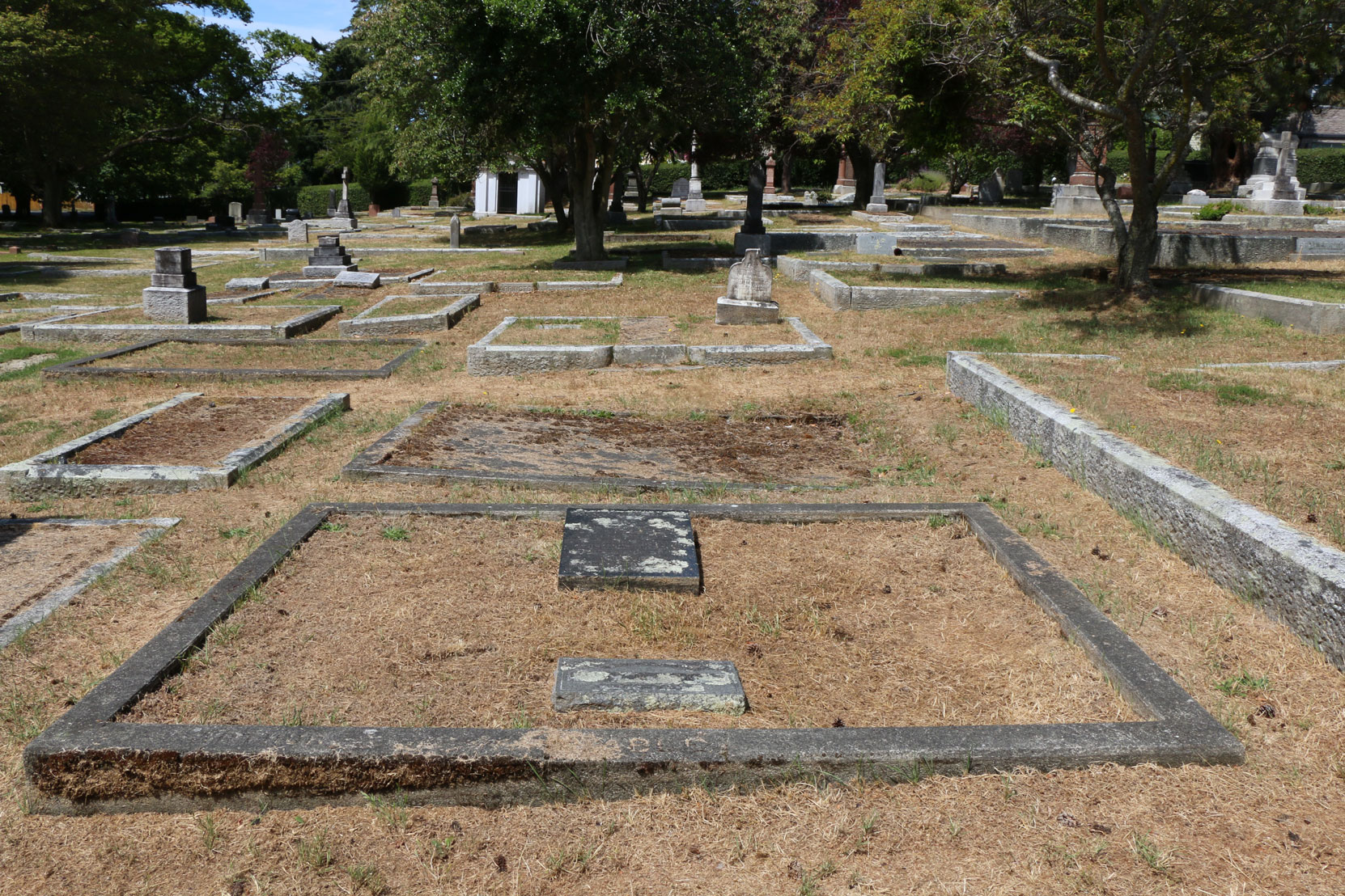 William Mable grave, Ross Bay Cemetery, Victoria, BC (photo: Temple Lodge No. 33 Historian)