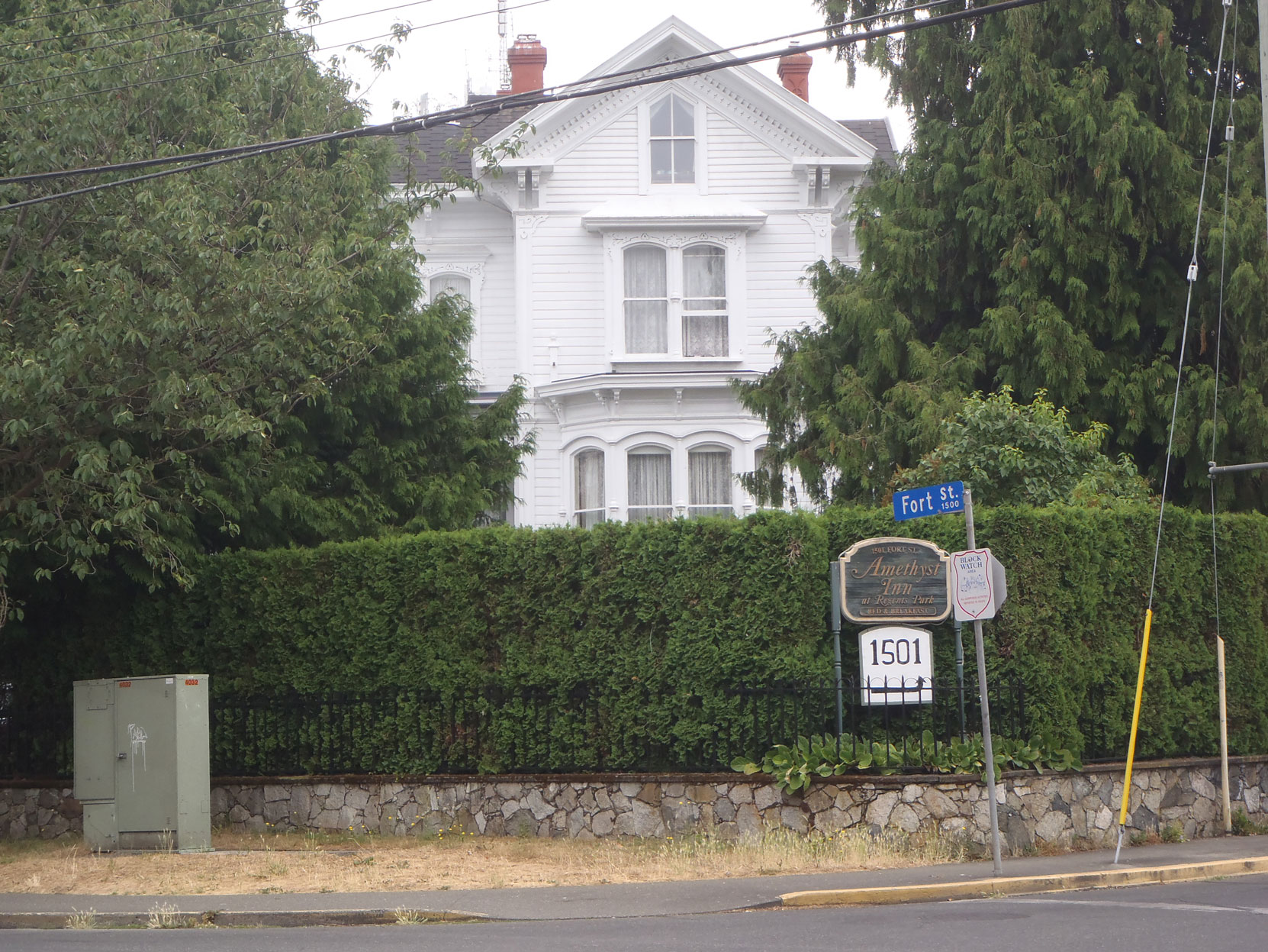 1501 Fort Street, built in 1885 for David William Higgins, a member of Victoria-Columbia Lodge No. 1 (photo: Temple Lodge No. 33 Historian)